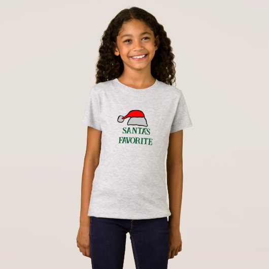 Favoriete kerstman t-shirt (Voorkant volledig)