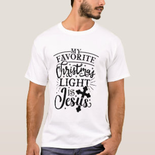 Favoriete Kerstverlichting Is T-shirt