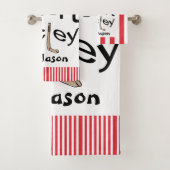 Favoriete keukendiaset voor sport Hockey Bad Handdoek (Insitu)