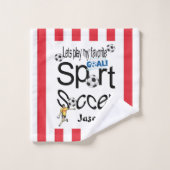 Favoriete keukenetjes sport bad handdoek (Wasdoekje)