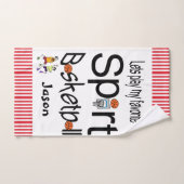 Favoriete keukenkeukens Basketball Bad Handdoek (Handdoek)