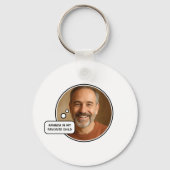 Favoriete kind Funny Dad Vaderdag Sleutelhanger (Achterkant)