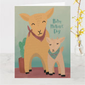 Favoriete Kind Moederdag Wenskaart Kaart (Gele Bloem)