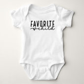 Favoriete kinderoutfit romper (Voorkant)