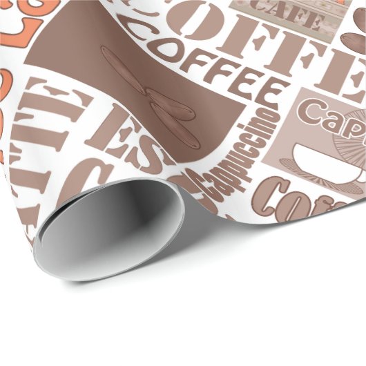 Favoriete koffie cadeaupapier (Rol Hoek)