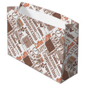 Favoriete koffie large cadeautasje (Achterkant Gekanteld)