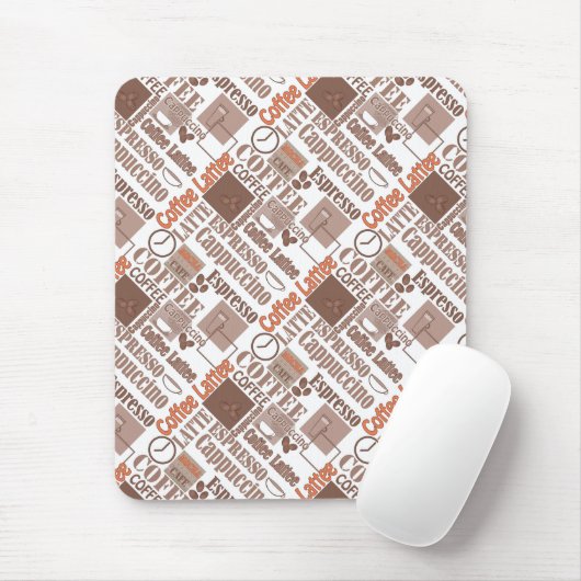 Favoriete koffie muismat (Met muis)