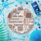 Favoriete koffie papieren bordje (Feest)