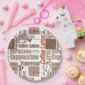 Favoriete koffie papieren bordje (Feest)