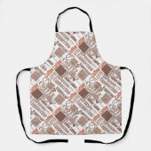 Favoriete koffie schort (Voorkant)