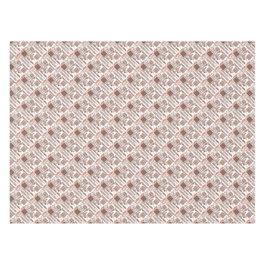 Favoriete koffie tafelkleed (Voorkant (Horizontaal))