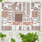 Favoriete koffie theedoek (Gevouwen)