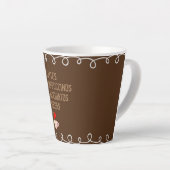 Favoriete koffiemok latte mok (Rechterhoek)