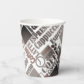 Favoriete koffiezetkussenbekertjes papieren bekers (Achterkant)