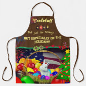 Favoriete Kookprogramma Kerst Schort (Voorkant)