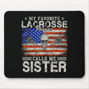 Favoriete Lacrosse Speler Noemt Me Grappige Zus Muismat