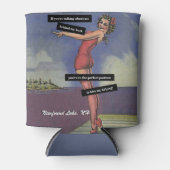 Favoriete Lake Funny Gepersonaliseerde Pin-Up Girl Blikjeskoeler (Voorkant)