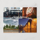 Favoriete landmerken briefkaart (Voorkant)