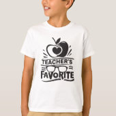 Favoriete leerschool t-shirt (Voorkant)