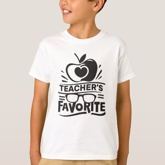 Favoriete leerschool t-shirt (Voorkant)