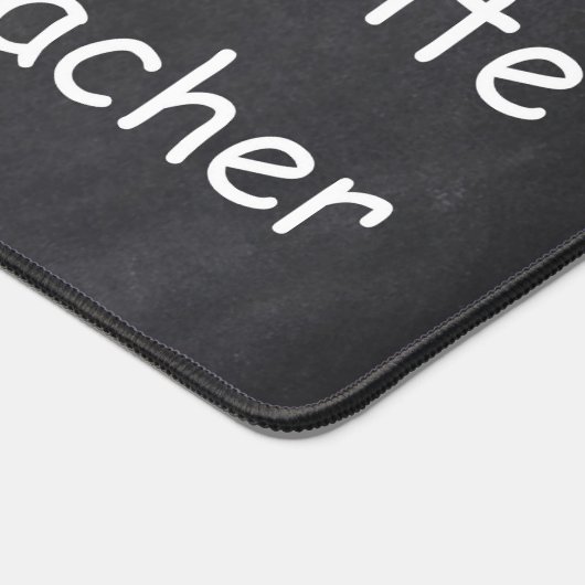Favoriete leraar Chalkboard Design Class Decor Bureaumat (Hoek)