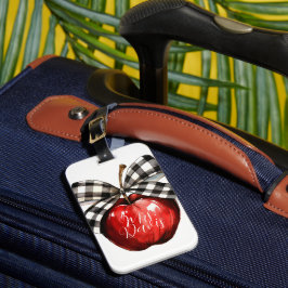 Favoriete lerarentas bagagelabel