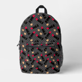 Favoriete lipstick bedrukte rugzak (Voorkant)
