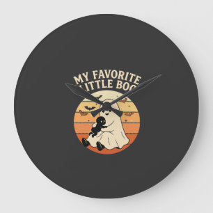 Favoriete Little Boo Halloween Geest Baby Retro Zo Grote Klok