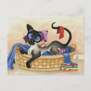 Favoriete mandje briefkaart