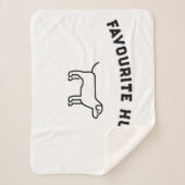 Favoriete Mens Sherpa Deken (Voorkant)