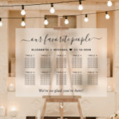 Favoriete Mensen 10 Tafel Bruiloft Zitplaatsen Fro Acryl Bord