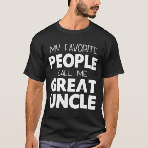 Favoriete mensen noemen grote oom grappige lange m t-shirt