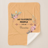 favoriete mensen noemen me oma deken (Voorkant)