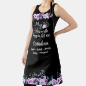 Favoriete mensen noemen me oma | Naam kleinkindere Schort (Insitu)