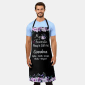 Favoriete mensen noemen me oma | Naam kleinkindere Schort (Gedragen)