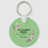 favoriete mensen noemen me oma sleutelhanger (Achterkant)