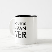 Favoriete Mok van het Menselijk Oog | Valentijnsge (Voorkant links)