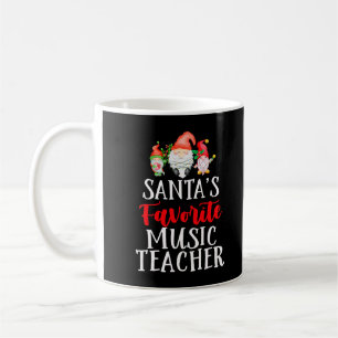 Favoriete muziekdocent Funny Kerstmis Gno Koffiemok