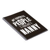 Favoriete nanny notitieboek (Rechterzijde)