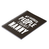 Favoriete nanny notitieboek (Linkerzijde)