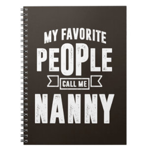 Favoriete nanny notitieboek