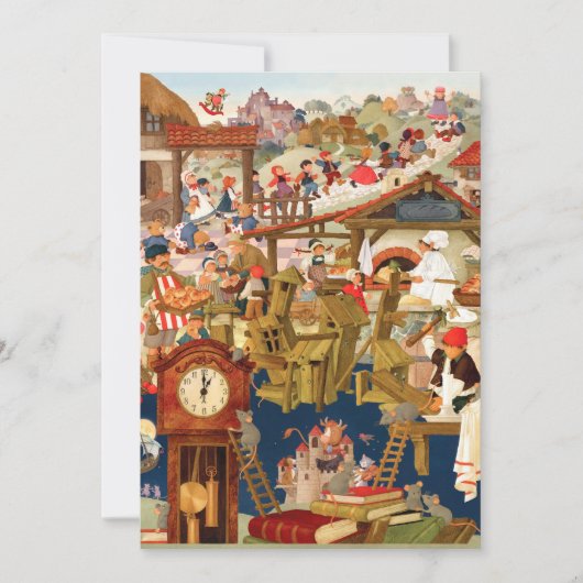 Favoriete neursery Rhymes Kaart (Voorkant)