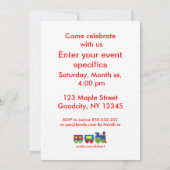 Favoriete neursery Rhymes Kaart (Achterkant)