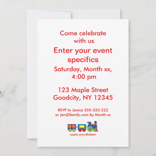 Favoriete neursery Rhymes Kaart (Achterkant)