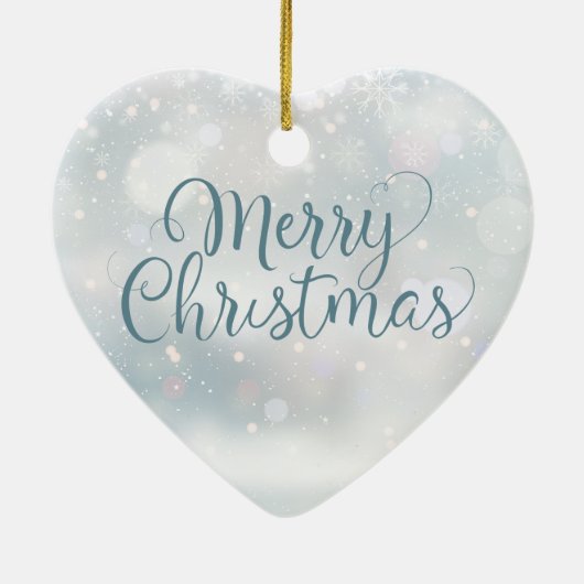 Favoriete nicht — Vroegere kerst Keramisch Ornament (Achterkant)