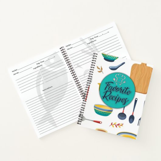 Favoriete ontvangers notitieboek (Binnen)