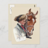 Favoriete paarden briefkaart (Voorkant / Achterkant)