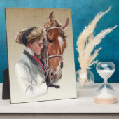 Favoriete paarden fotoplaat (Zijkant)