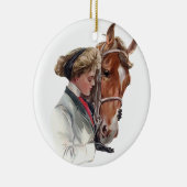 Favoriete paarden keramisch ornament (Rechts)