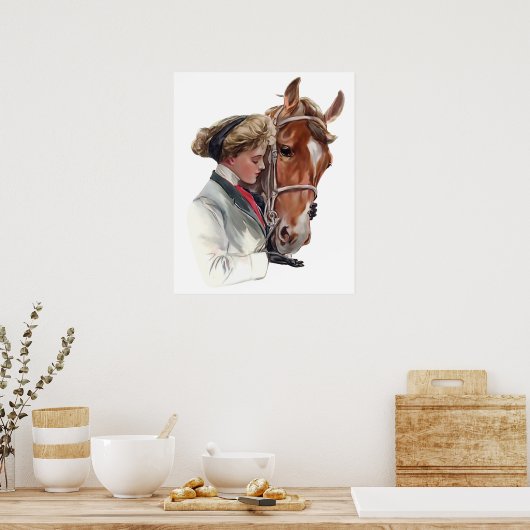Favoriete paarden poster (Keuken)